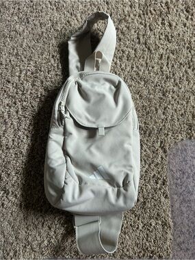 adidas Light Gray Men's Sling Crossbody Bag
